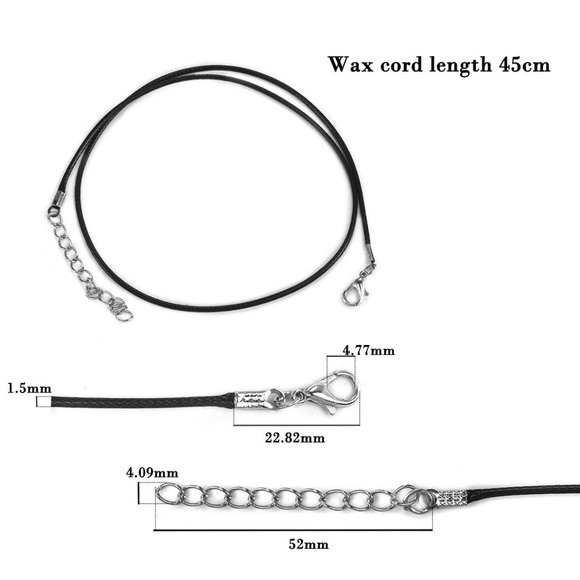 DESIGNER VIKING NORDIC KNIGHT ON HORSE BLACK BRAIDED CORD NECKLACE**NEW! - Picture 3 of 3